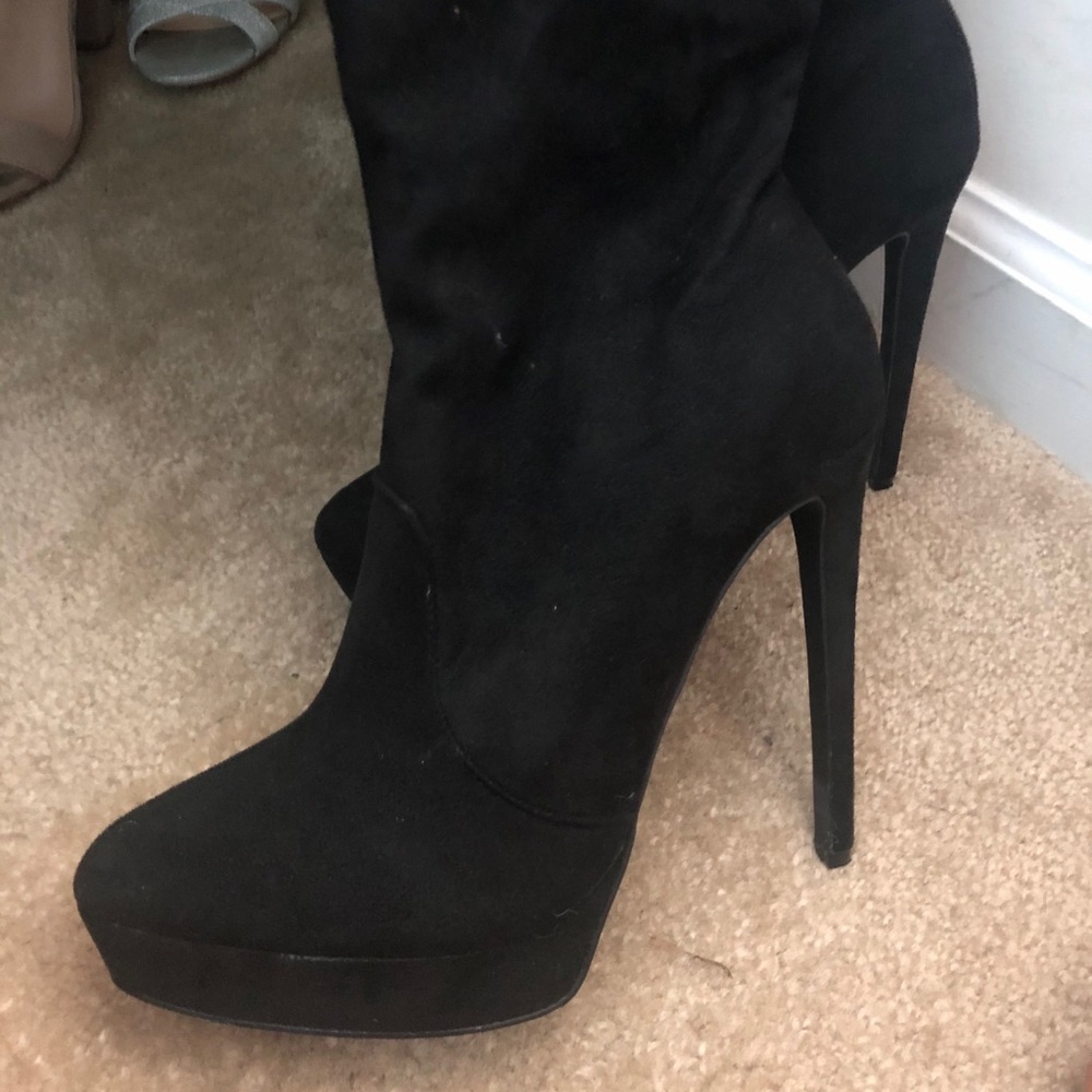 Long Black Boots